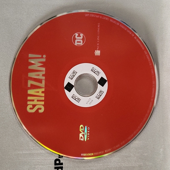 Shazam DVD (Disk Only) - Picture 1 of 5